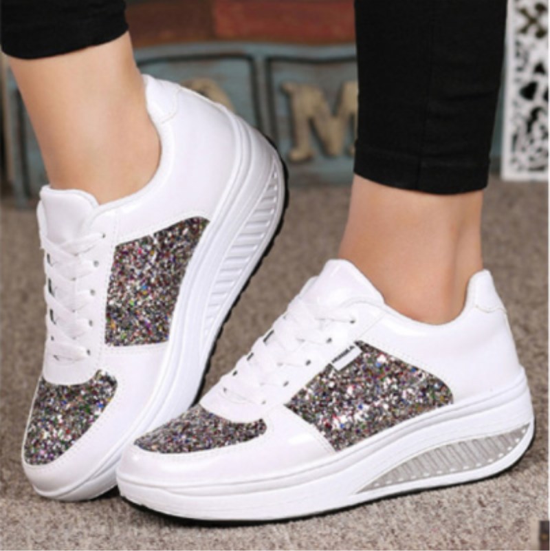Shimmer Sequin Fashion Sneakers
